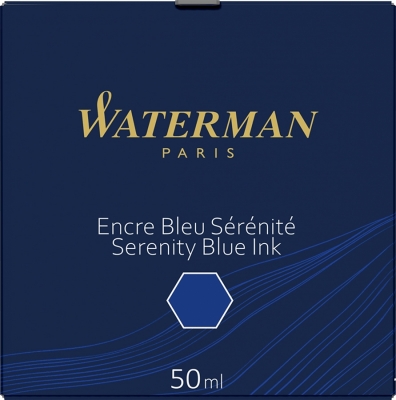 Calimara albastru lavabil Serenity Waterman