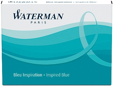 Rezerva stilou Inspired albastru permanent Standard Serenity Waterman