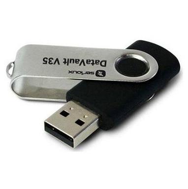 Memorie Stick USB DataVault V35 8GB USB 2.0 negru Serioux