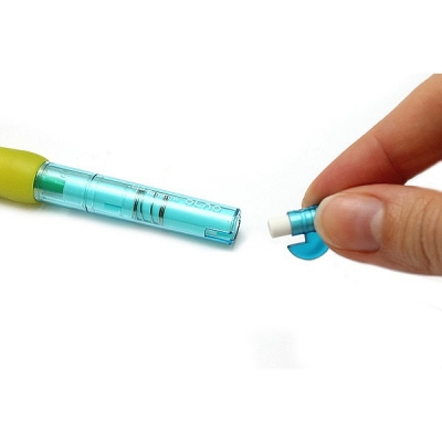 Creion mecanic 0.7 mm, Olno, Yellow/Turquoise Tombow