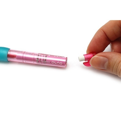 Creion mecanic 0.7 mm, Olno, Mint/Cherry Tombow