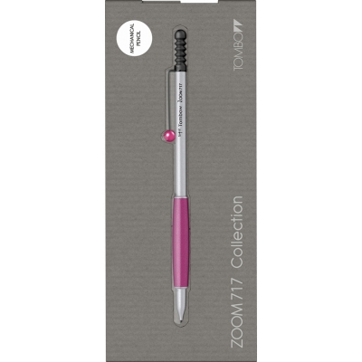 Creion mecanic Zoom 717, 0.5 mm, Chrome/Purple BT Tombow