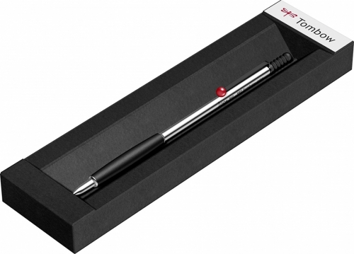 Creion mecanic Zoom 707, 0.5 mm, Chrome/Black DeLuxe BT Tombow