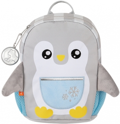 Ghiozdan fete Mini Dear Friends, Smart Penguin, Tiger 