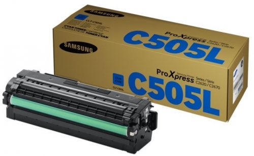 Cartus Toner Cyan Clt-C505L / Su035A 3,5K Original Samsung Sl-C2670Fw