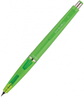 Creion mecanic 0.5 mm, Swell, verde fluorescent Serve