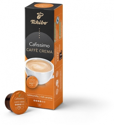 Pachet capsule cafea Tchibo Cafissimo 4 cutii/set + Bol depozitare 30 capsule Cafissimo Tchibo 