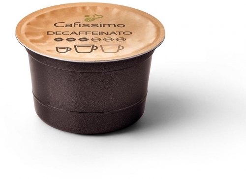 Cutie 10 capsule cafea Tchibo Cafissimo Caffe Crema Decaffeinated