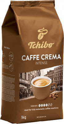 Cafea boabe Cafe Crema Intense 1 Kg, Tchibo 