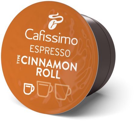 Cutie 10 capsule cafea Tchibo Cafissimo Espresso Cinnamon Roll