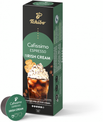 Cutie 10 capsule cafea Tchibo Cafissimo Espresso Irish Cream