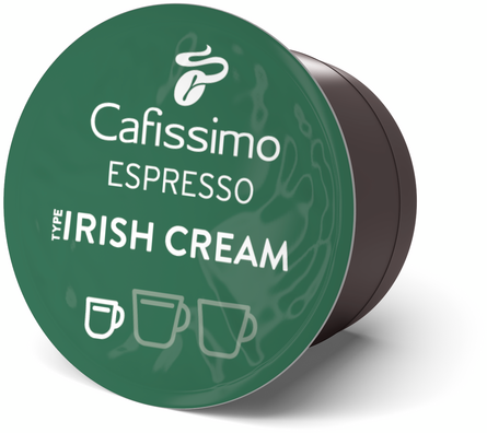 Cutie 10 capsule cafea Tchibo Cafissimo Espresso Irish Cream