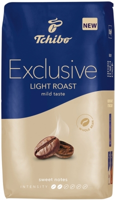 Cafea boabe 1kg Tchibo Exclusive Light Roast 