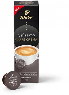 Cutie 10 capsule cafea Tchibo Cafissimo Caffe Crema Intense Aroma 8 buc/set