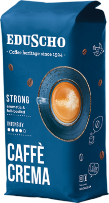 Cafea boabe Caffe Crema Strong 1kg Eduscho