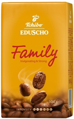 Cafea macinata si vidata 500g, Tchibo Family Eduscho