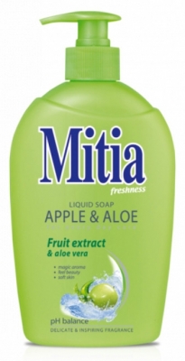 Sapun lichid cu pompita Mar si Aloe 500 ml Mitia