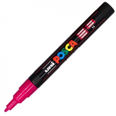 Marker cu vopsea PC-3M Posca 0.9 - 1.3 mm Uni-Ball