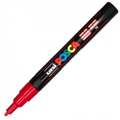 Marker cu vopsea PC-3M Posca 0.9 - 1.3 mm Uni-Ball