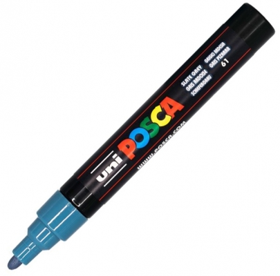 Marker cu vopsea PC-5M Posca 1.8 - 2.5 mm Uni-Ball