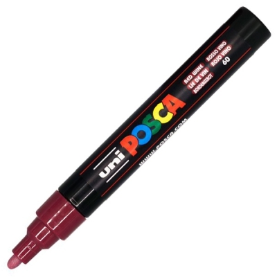 Marker cu vopsea PC-5M Posca 1.8 - 2.5 mm Uni-Ball