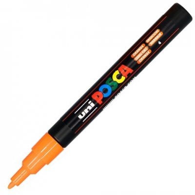 Marker cu vopsea PC-3M Posca 0.9 - 1.3 mm Uni-Ball