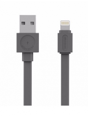 Cablu USB 2.0 microusb 1.5 m gri Allocacoc