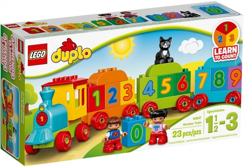 Primul meu Tren cu numere 10847 LEGO Duplo