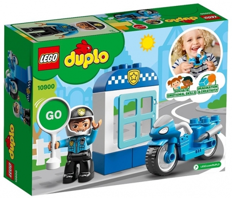 Motocicleta de politie 10900 LEGO Duplo