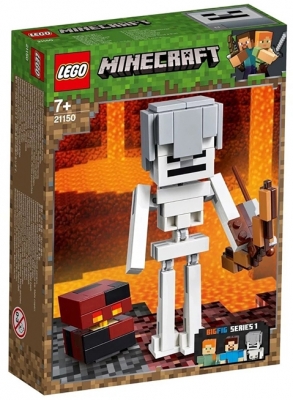 Schelet Minecraft BigFig cu cub de magma 21150 LEGO Minecraft