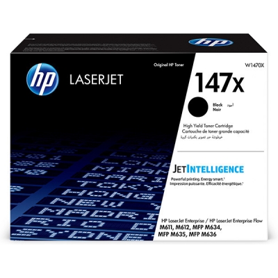 Cartus toner HP 147X cap. Original mare Black W1470X