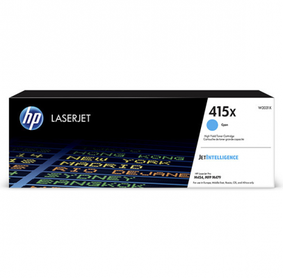 Cartus toner HP 415X Original cyan cap. mare W2031X