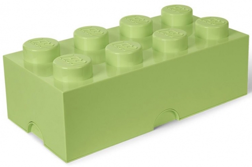 Cutie depozitare 40041748 LEGO 2x4 verde fistic