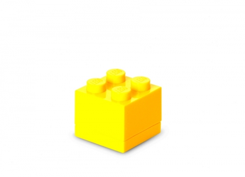 Mini cutie depozitare 40111732 LEGO 2x2 galben