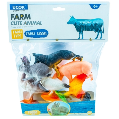 Figurine animale domestice, 6 buc/set