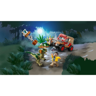 Ambuscada dinozaurului Dilophosaurus 76958 LEGO Jurassic World