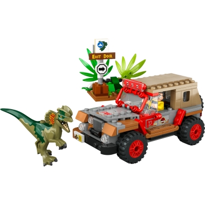 Ambuscada dinozaurului Dilophosaurus 76958 LEGO Jurassic World