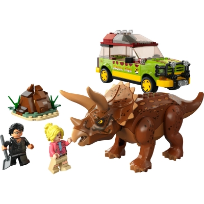 Cercetarea dinozaurului Triceratops 76959 LEGO Jurassic World