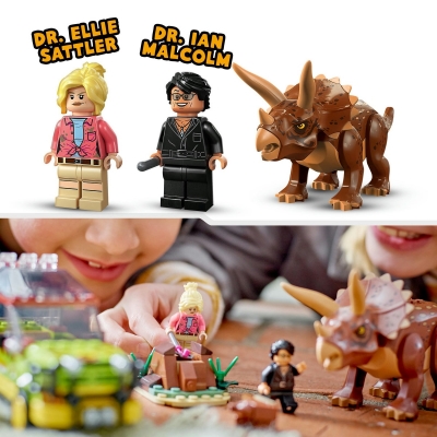 Cercetarea dinozaurului Triceratops 76959 LEGO Jurassic World