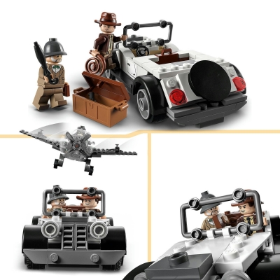 Urmarire cu avionul de vanatoare 77012 LEGO Indiana Jones