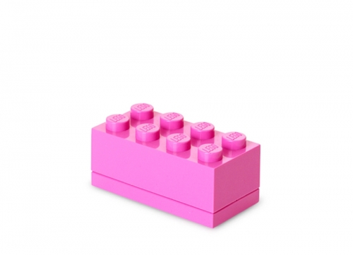 Mini cutie depozitare 40121739 LEGO 2x4 roz