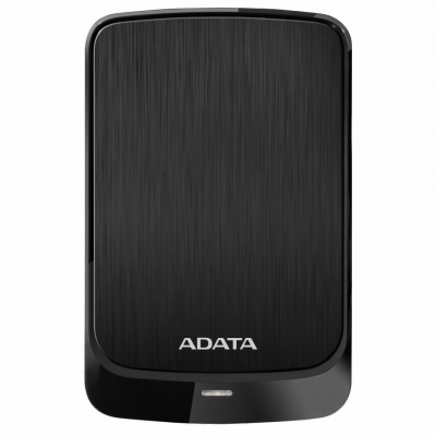 HDD extern ADATA, 2TB, HV320, 2.5, USB 3.1, Senzor protectie socuri, Criptare Date, Ultraslim, Negru