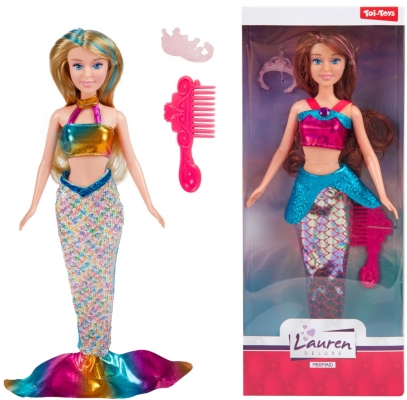 Papusa sirena, cu accesorii, Toi-Toys, diverse modele