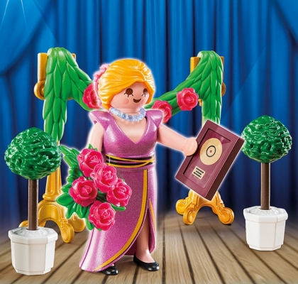 Celebritate cu premiu Playmobil