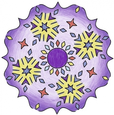 Set de creatie Mini Mandala Frozen Arts & Crafts Ravensburger 