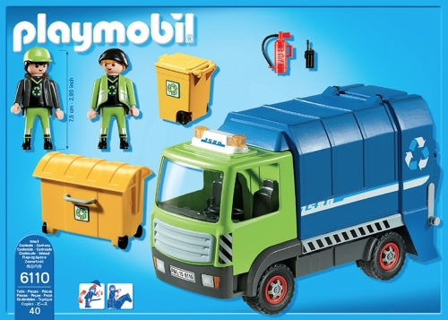 Playmobil sales rubbish truck