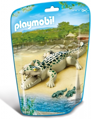 Aligator cu pui City Life Zoo Playmobil