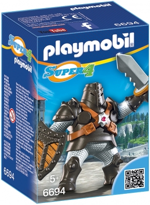 Super 4 - uriasul negru Playmobil