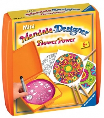 Set de creatie Mini Mandala flori Arts & Crafts Ravensburger 