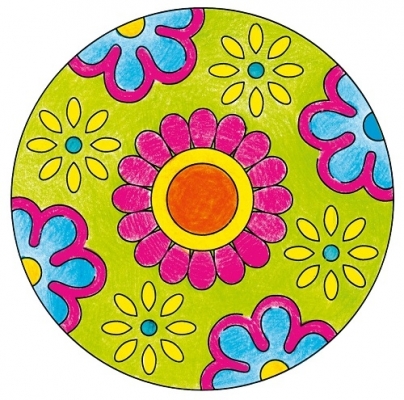 Set de creatie Mini Mandala flori Arts & Crafts Ravensburger 